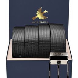 Hornbull Men Leather Formal Belt-image-24