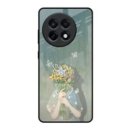 QRIOH Floral Printed OnePlus 13R 5G Back Case Mobile Accessories-86