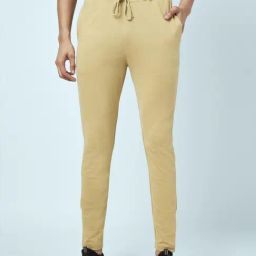 Ajile by Pantaloons Tan Slim Fit Joggers-47