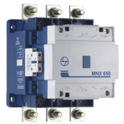 L&T MNX650 650 A 240 V 3 Pole 2NO + 2NC Power Contactor, CS96327BOOO-12