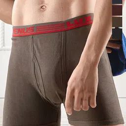 LUX VENUS Pack of 5 Assorted Men Cotton Trunk  NW1_VENUS_FCD_DRW_AST_105_5PC-40
