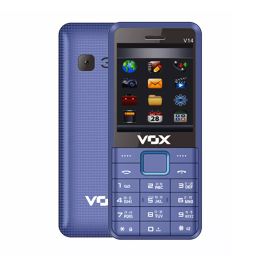 Vox 2.4 inch Display 1000 mAh Battery Dual Sim Blue Keypad Mobile, V14-23