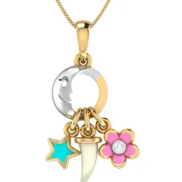 PC Jeweller Arish 22 kt Gold Pendant without Chain-image-84