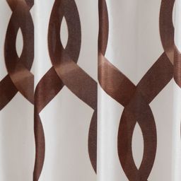Cortina Set of 2 Abstract Printed Long Door Curtains image 4