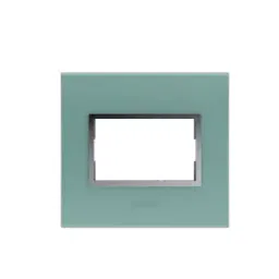 Anchor Penta Modular 10 Module Horizontal Aqua Green Cover Plate for Wooden Boxes, 65560AG-22