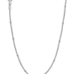 Taraash Snake Skin 92.5 Sterling Silver Chain-image-34