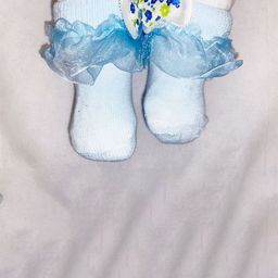 BAESD Kids Ankle Length Frill Socks-38