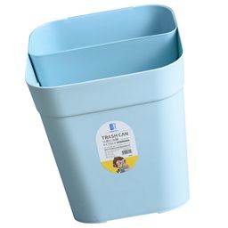 PRETYZOOM Compartment Trash Can Trash Holder Plastic Garbage Can Garbage Bucket Waste Bins Household Trash Can Garbage Cans Garbage Container Storage Basket Trash Bucket Litter Trash Can image 1