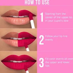 FOPE Set Of 4 Pout Perfect Smudge-Free Liquid Lipstick - 4 ml Each - 02 03 04 11 image 2