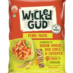 WickedGud Penne Pasta - 400gm-image-9
