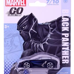 Marvel GO Black Panther Rapid Racer Wave Car - Balck-18