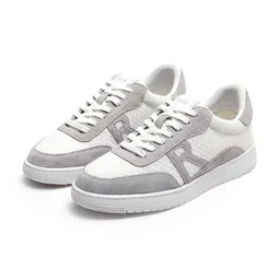RARE RABBIT Men Colourblocked Suede Sneakers-image-16