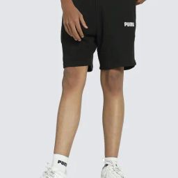 Puma MFO Essentials Black Regular Fit Printed Short-image-20
