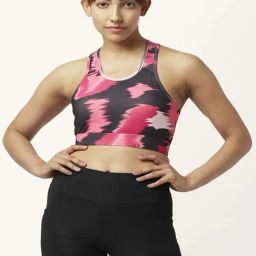 Ajile by Pantaloons Pink & Black Printed Tank Top-picture-30