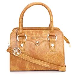 PELLE LUXUR Khaki Small Claudia Satchel Handbag-picture-32