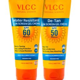 VLCC Water Resistant Sunscreen SPF 60 & De-Tan SPF 50 - Pack of 2-21