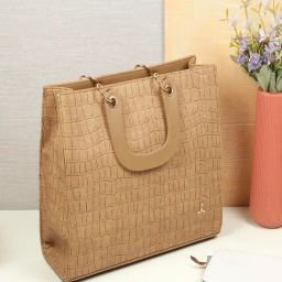 Mochi BEIGE Animal Effect Medium Satchel-image-32