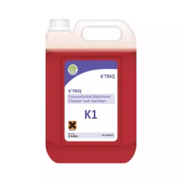 K'TRiQ K-1 Bathroom Cleaner cum Sanitizer Concentrate Pack of 2 x 5 Litre-2