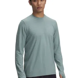 UNDER ARMOUR Green Slim Fit Solid T-Shirt-picture-8