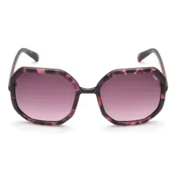 IDEE Pink Hexagon UV Protection Sunglasses for Women-image-20