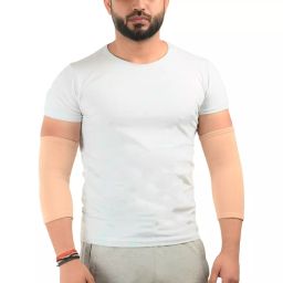‎K SQUARIANS Small Elbow Sleeves Band Beige for Men & Women, LD-16IR-LOCD (1 Pair)-28