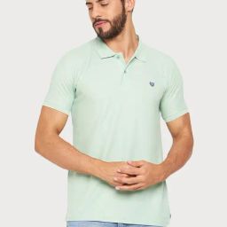 Duke Sage Green Slim Fit Polo T-Shirt-picture-16