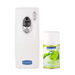 Airance Automatic A4 Perfume Dispenser With 250 ml  Refreshing Lime Fragrance Refill (Pack of 2)-image-73