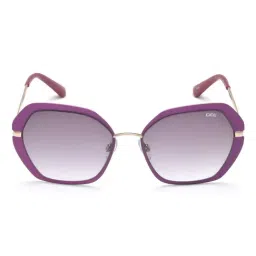 IDEE Grey Geometric UV Protection Sunglasses for Women-image-53