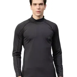 Chkokko Dark Grey Regular Fit Sports T-Shirt-picture-22