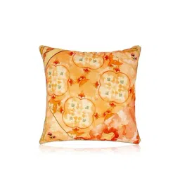 Home4U Orange & Yellow Poly Duck  Cushion Cover - Set of 1-27
