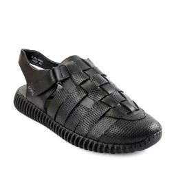 One8 Select By Virat Kohli Wingman Charcoal Black Fisherman Sandals-image-45