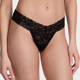Victoria's Secret Low-Rise Lace Thong Briefs 1125114054A2-image-89