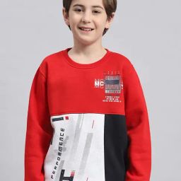Monte Carlo Kids Multicolor Printed Full Sleeves Sweatshirt-image-53