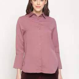 METTLE Mauve Regular Fit Shirt-picture-14