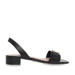 Aldo Women's Black Sling Back Sandals-picture-20