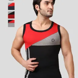 Dollar Bigboss Assorted Regular Fit Vests - Pack of 4-image-91