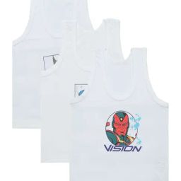 Bodycare Boys Assorted Printed Vest (Pack Of 3)-picture-15