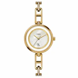Timex Fria Women Off White Round Analog Watch - TWEL15401-picture-9