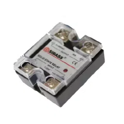 Sibass Electric Solid State Relay with CE Mark Black Body and 100 A Rating, SE-1D48-100A (Pack of 50)-31