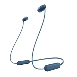 Sony WI-C100 Wireless Neckband with Customizable Equalizer for Deep Bass & 25 Hours Battery (Blue)-17