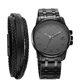 Fastrack 3314NM01F Pulse Analog Watch for Men with Bracelet-0