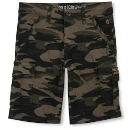 Gini & Jony Kids Green Camouflage Bermuda-picture-41