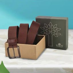Woodland Tan Belt for Men-picture-16