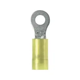 PANDUIT Ring Crimp Terminals TERMINAL, RING TONGUE, #8, 10AWG, YELLOW, PNF10-8R-L-picture-33