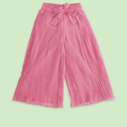 Pantaloons Junior Pink Cotton Printed Trousers-picture-36