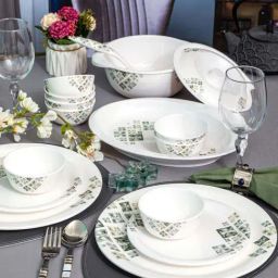 Servewell World Of Solitaire Melamine 31 Pcs Dinner Set-image-25