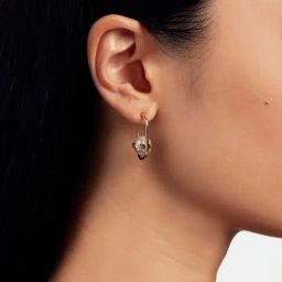 Ted Bekar Peritta Statement Pearl Hoop Earrings-11