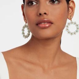Ted Bekar Wildel Statement Flower Drop Earrings-13