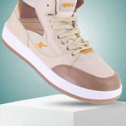Sparx Men Camel Beige Sneakers-image-12