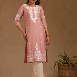 Soch Pink Gadwal Embroidered Kurti-picture-36